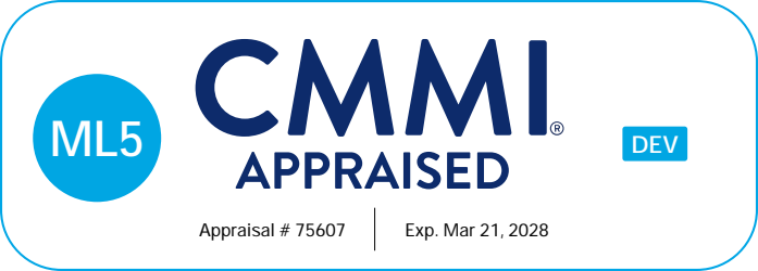 CMMI Development Maturity Level 5 Appraised — Appraisal #75607