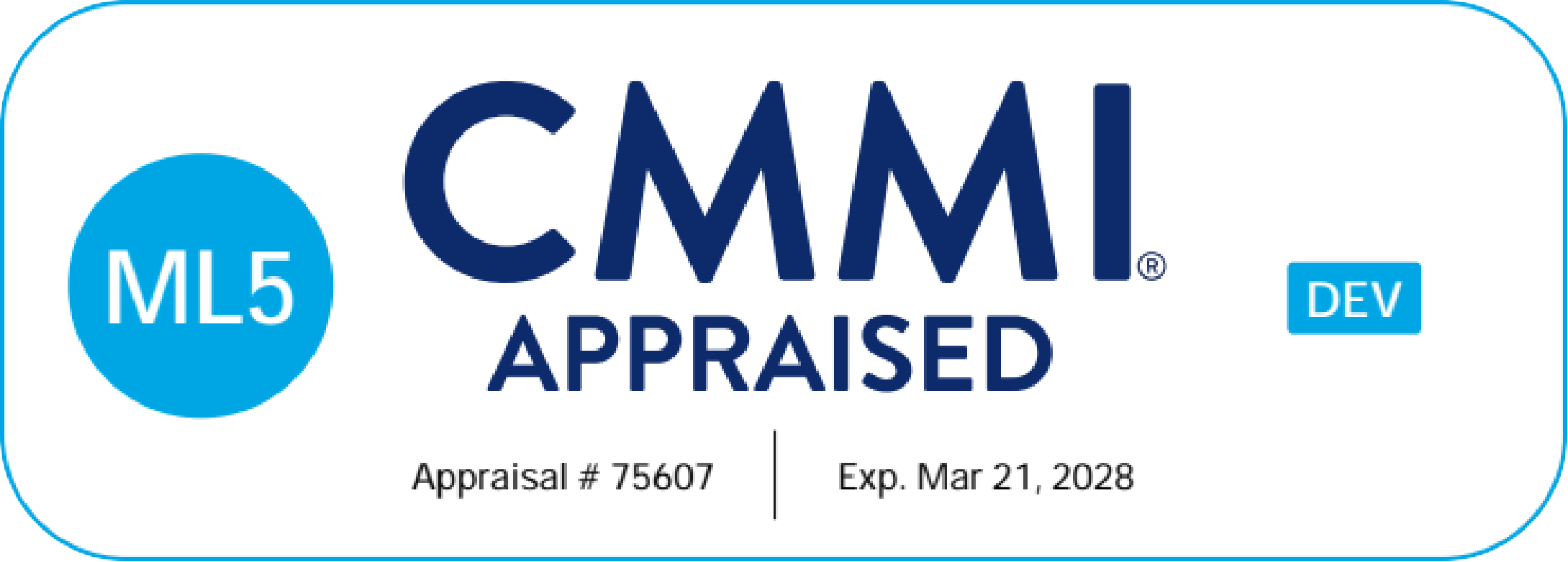 ValidaTek Maintains CMMI Maturity Level 5 Appraisals for IT Services and New Development Projects